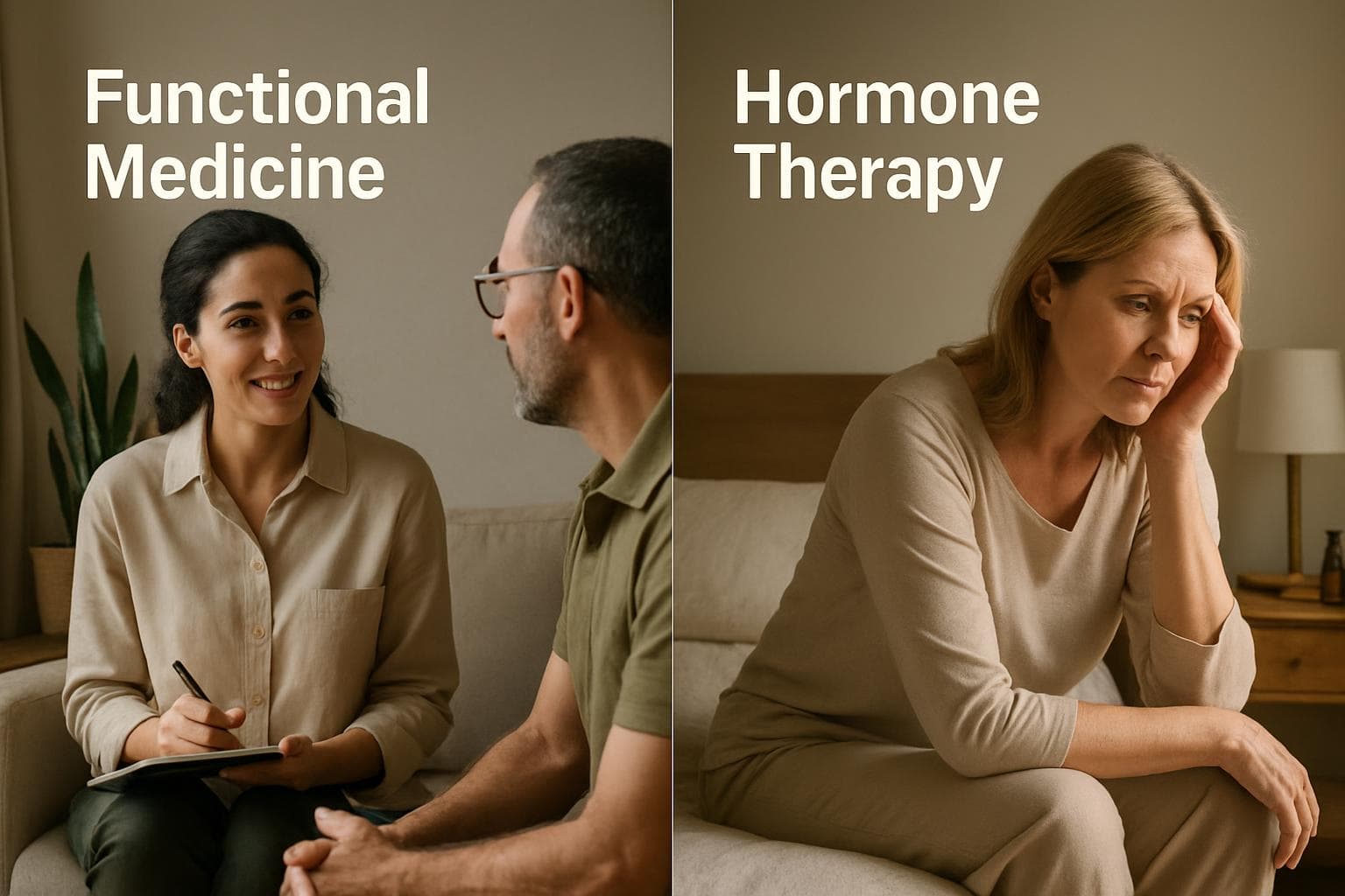 Exploring the Differences: Functional Medicine vs. Hormone Therapy