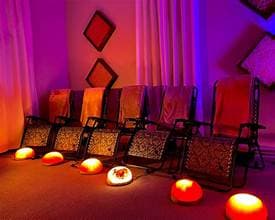 Salt room therapy